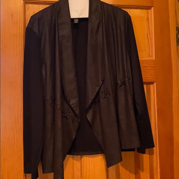 Open front blazer